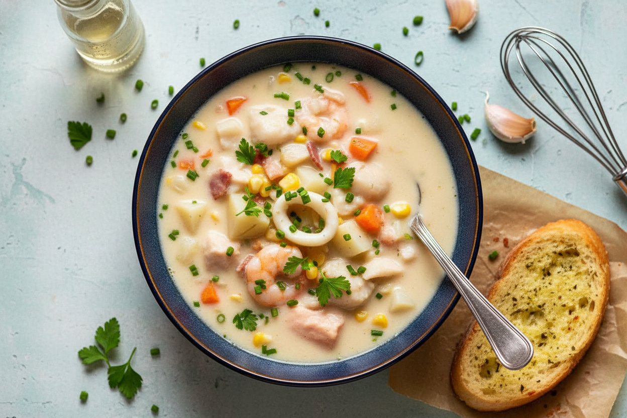 Creamy Seafood Chowder Delight