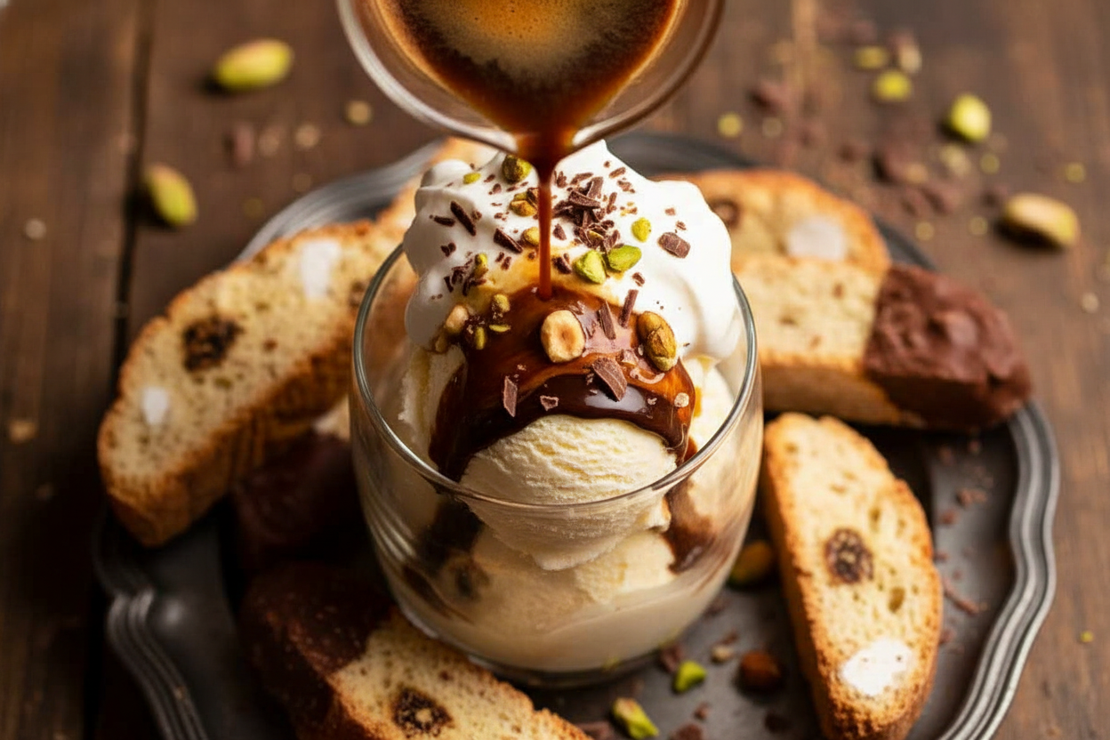 Delicious Affogato: Dessert and Coffee Bliss
