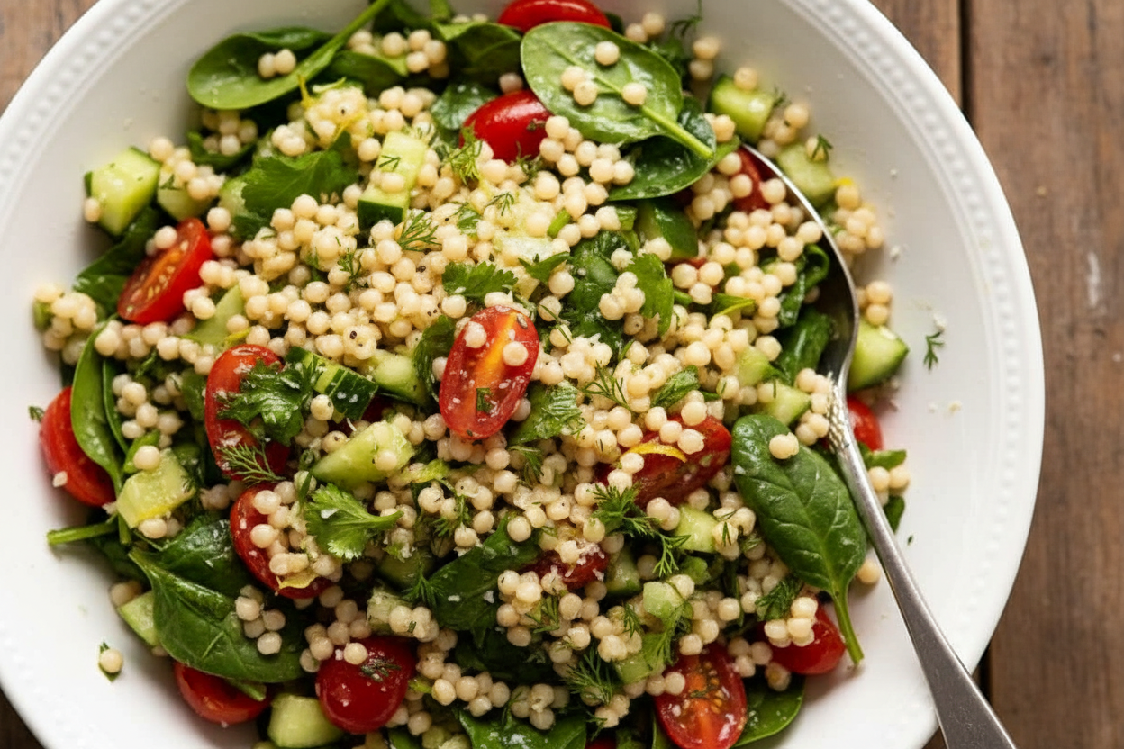 Delicious Pearl Couscous Salad Recipe