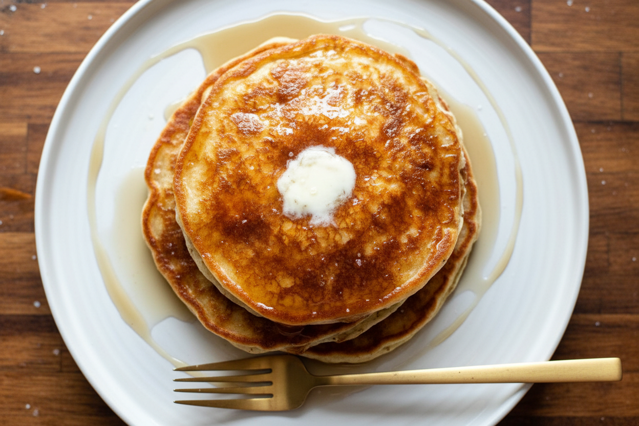Delicious Single Serve Cottage Cheese Pancakes