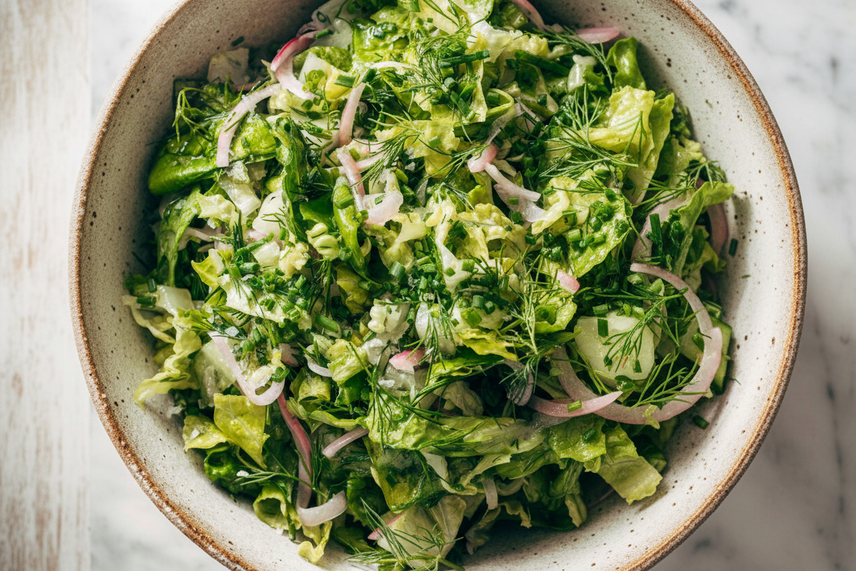 Liz's Bistro Fresh Garden Salad Delight