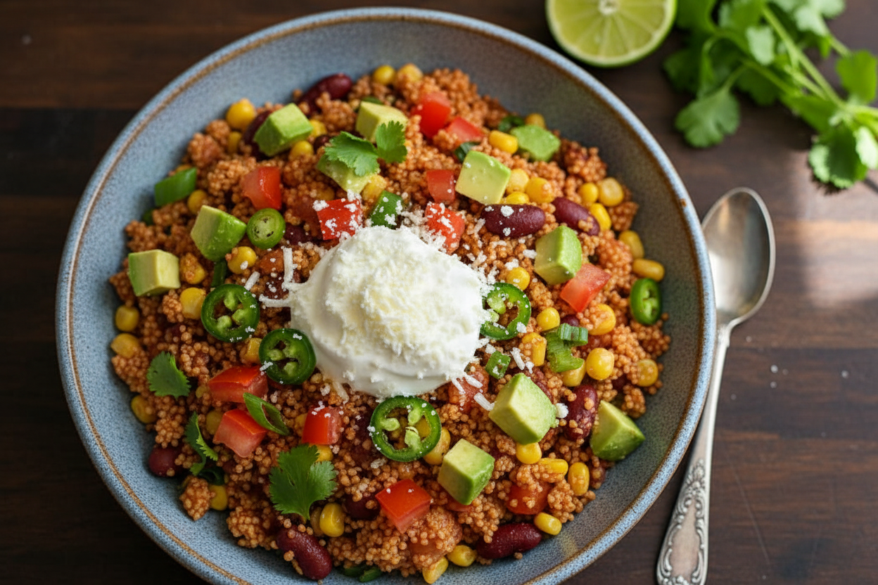 Mexican Couscous Delight in Minutes