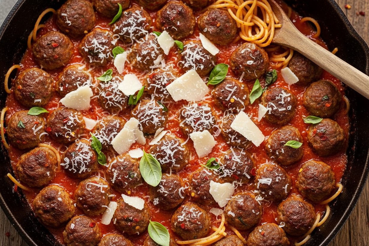 Quick and Easy Sausage Meatballs Recipe