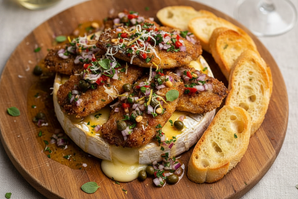 Savory Baked Brie with Delicious Toppings