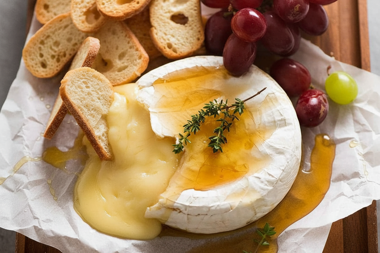 Savory Baked Brie with Delicious Toppings
