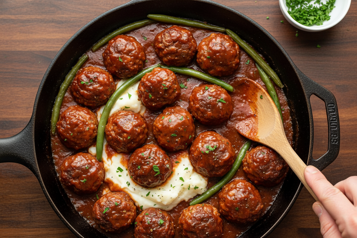 Savory Homemade BBQ Meatballs Recipe