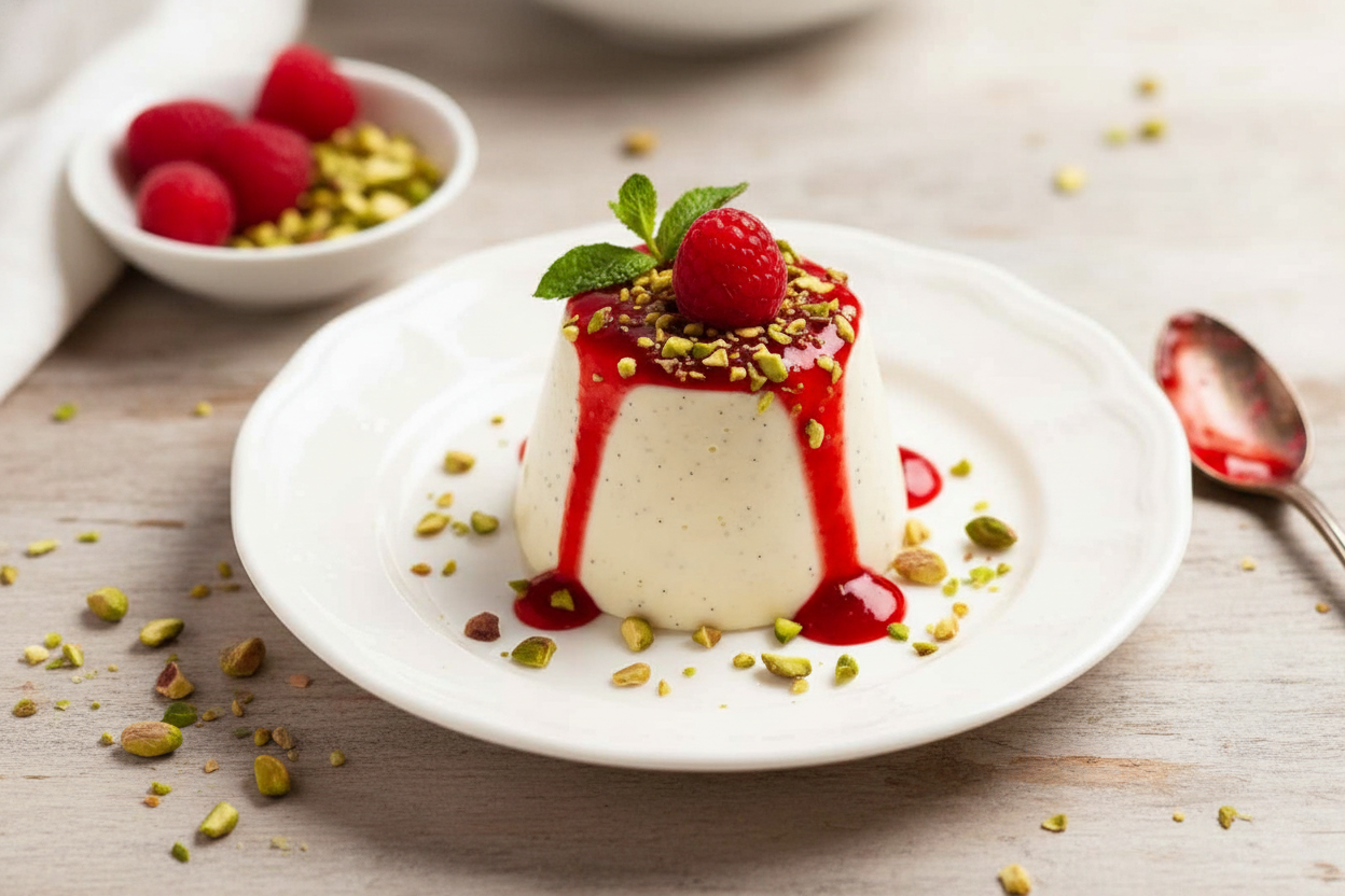 Velvety Panna Cotta Dessert Delight