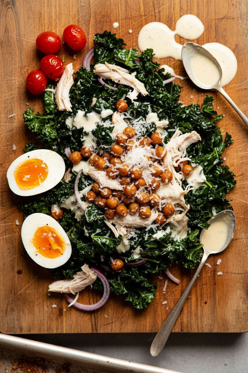 Amazing Chicken Kale Salad Recipe