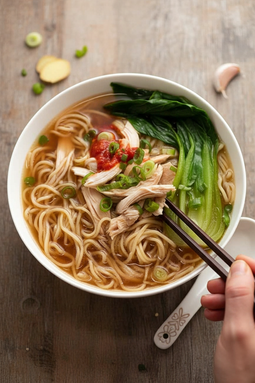 Authentic Chinese Noodle Soup Delight