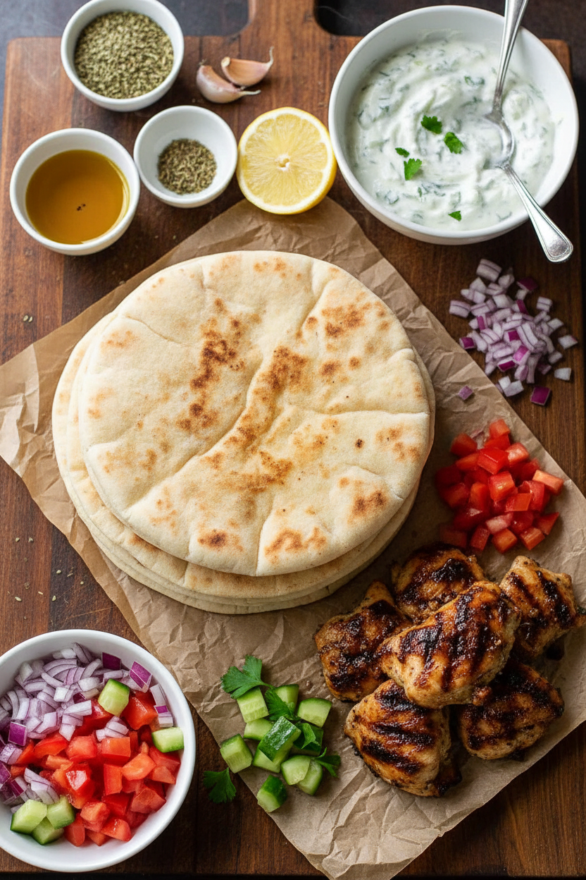 Authentic Greek Chicken Gyros Recipe Guide