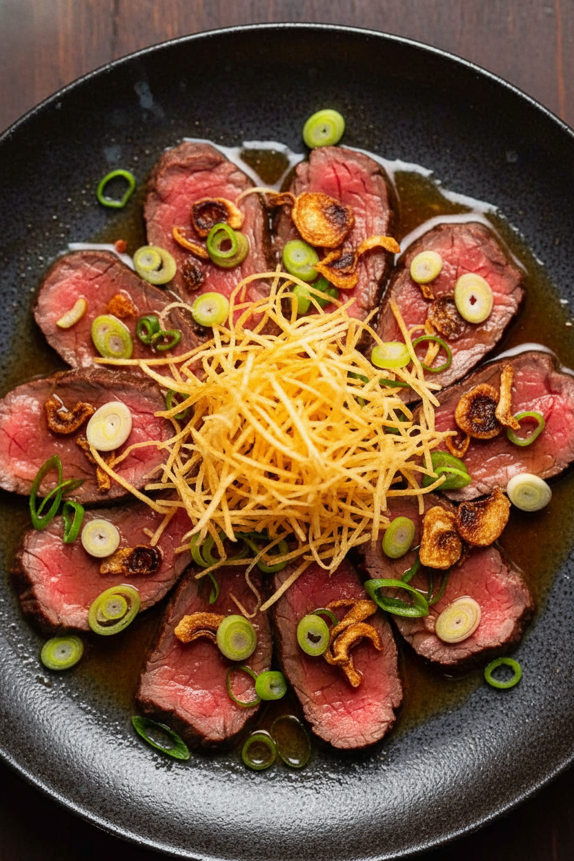 Beef Tataki: Signature Japanese Delicacy