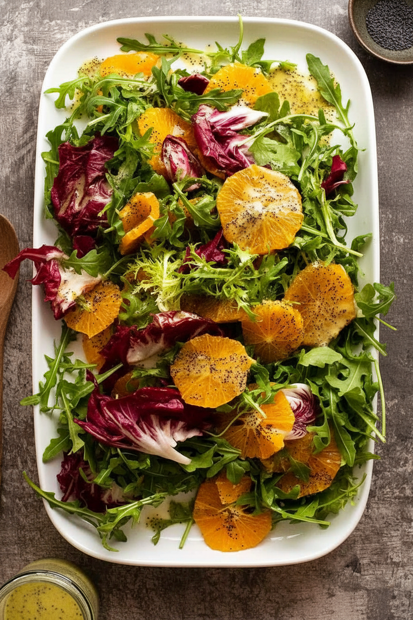 Bitter Leaf and Orange Salad Delight