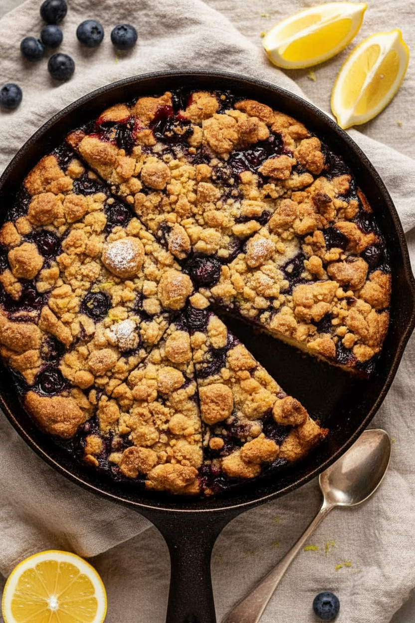 Blueberry Crumb Cake Delight