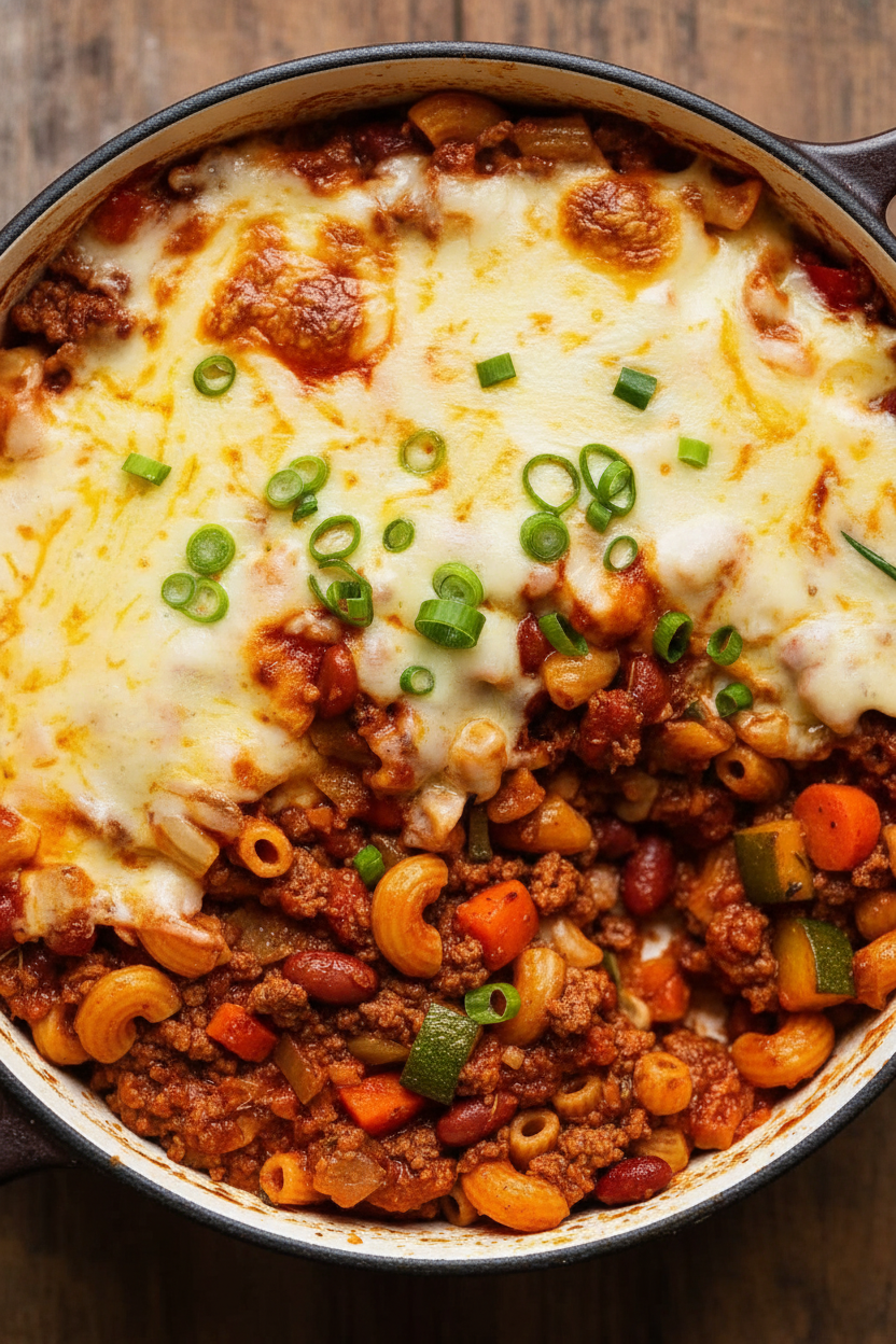 Cajun Beef Pasta Packed with Fresh Veggies