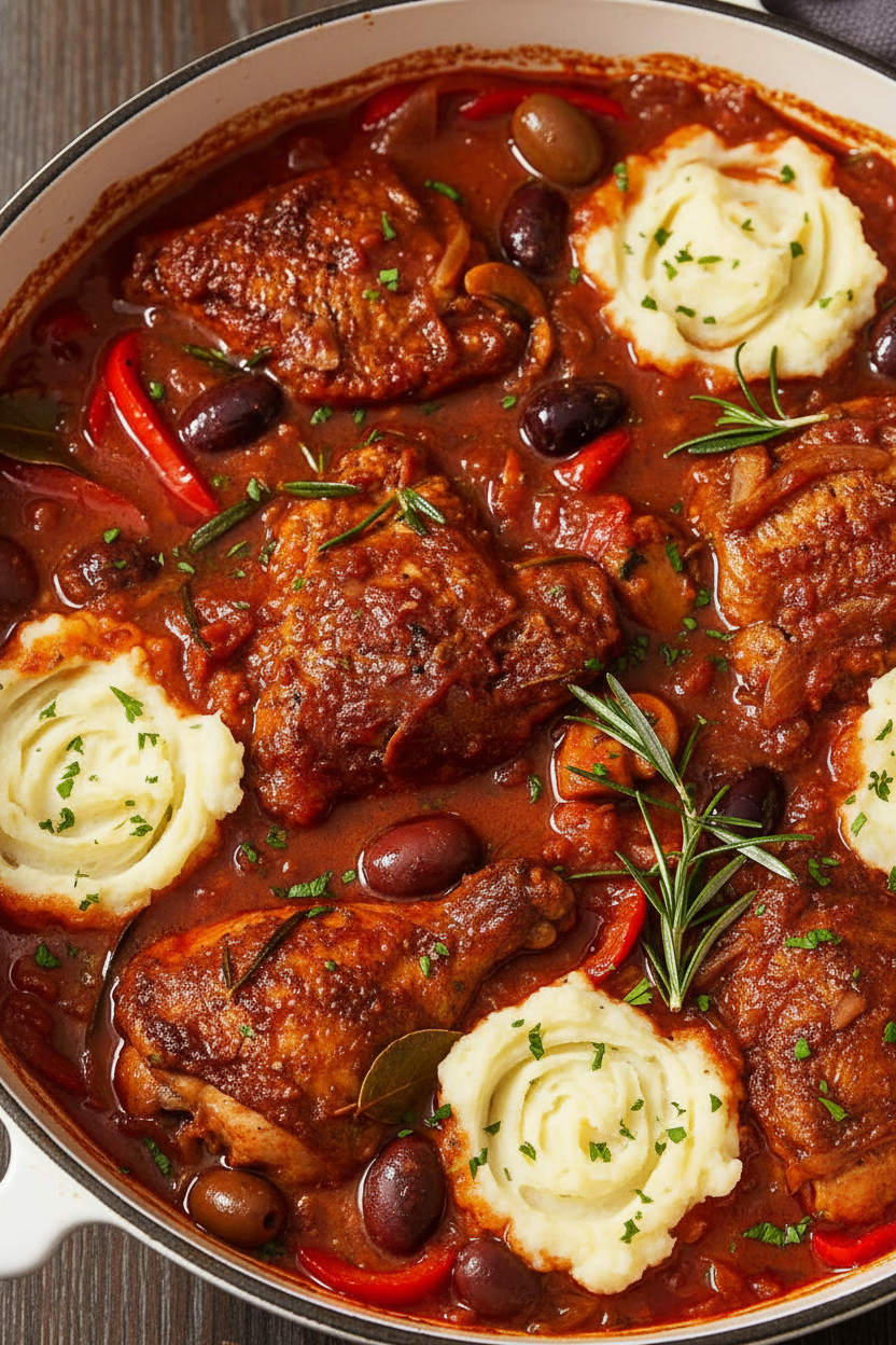 Chicken Cacciatore: Hearty Italian Chicken Stew