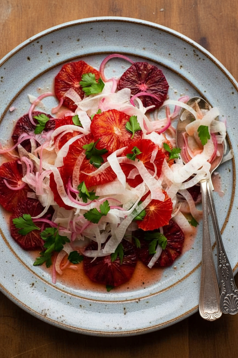 Citrusy Blood Orange Salad Delight