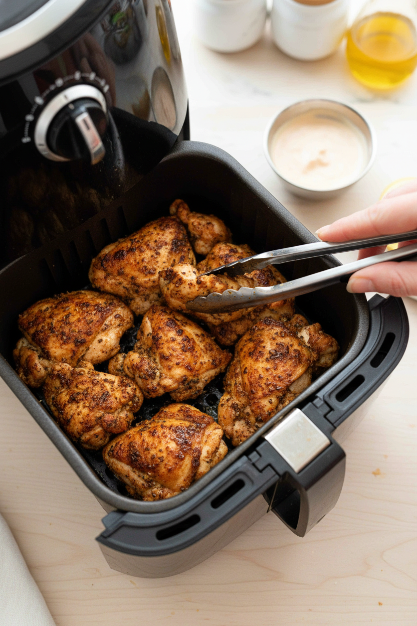 Crispy Air Fryer Chicken Thighs Recipe