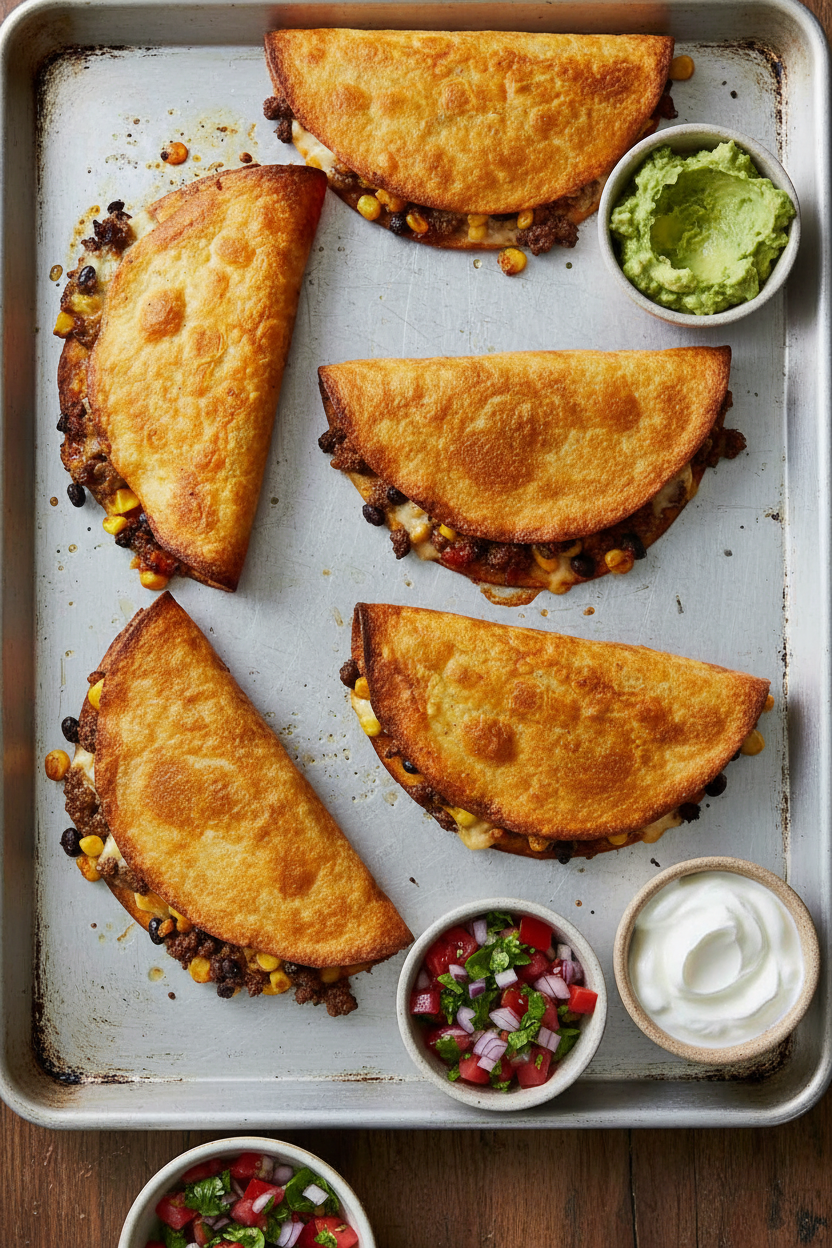 Crispy Baked Quesadillas for Quick Meals