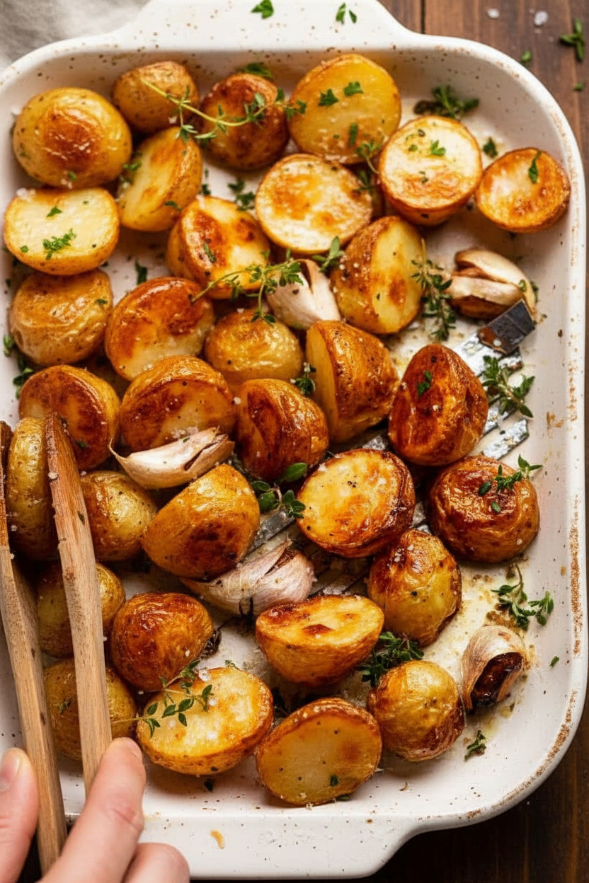 Crispy Easy Roast Potatoes Recipe