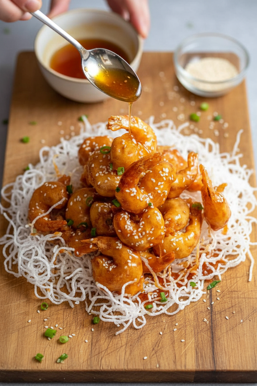 Crispy Honey Prawns Recipe Delight