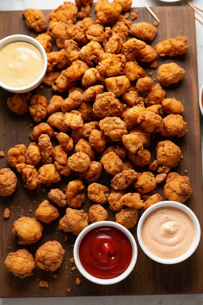 Crispy Popcorn Chicken Recipe for Snack Lovers