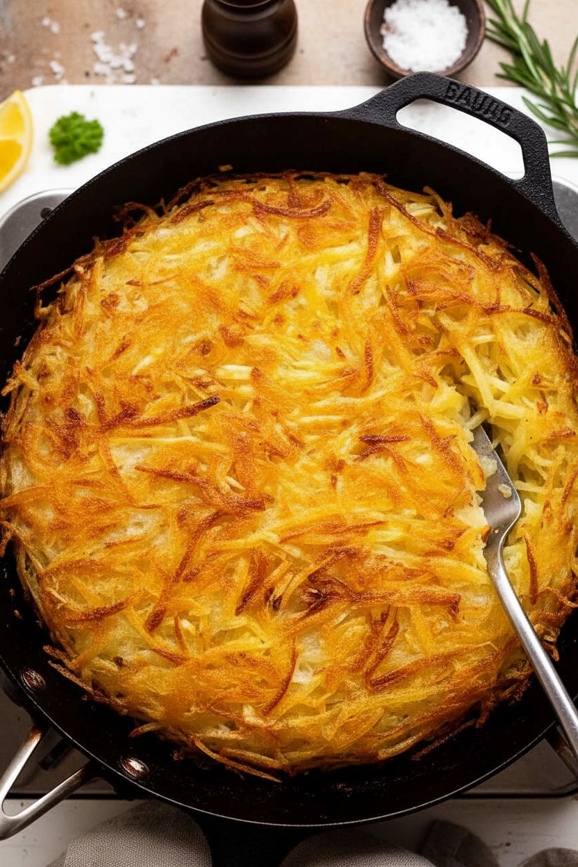Crispy Potato Rosti Delight