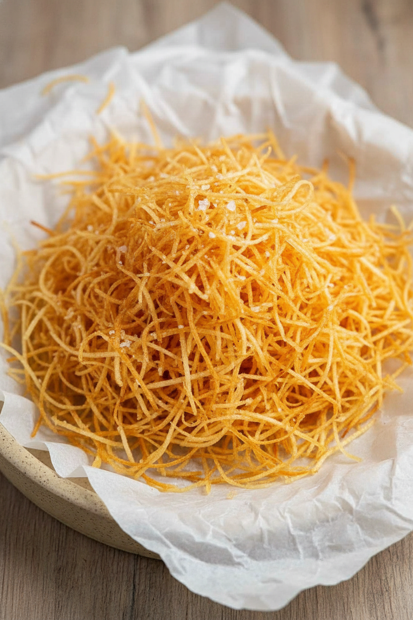 Crispy Potato Straws: Perfect Snack Delight