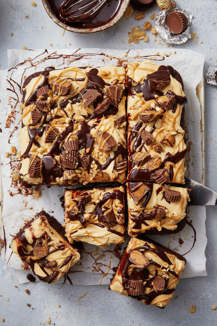 Crowd-Pleasing Chocolate Peanut Butter Cake Recipe