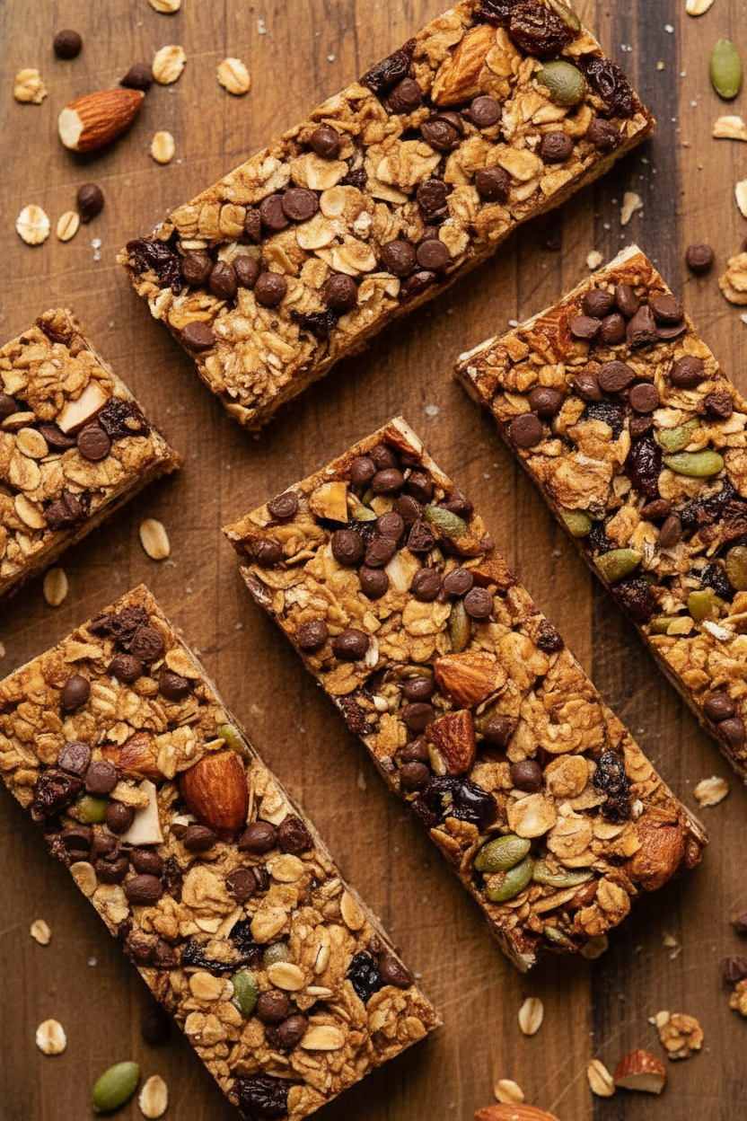 Crunchy Muesli Bars for Healthy Snacking