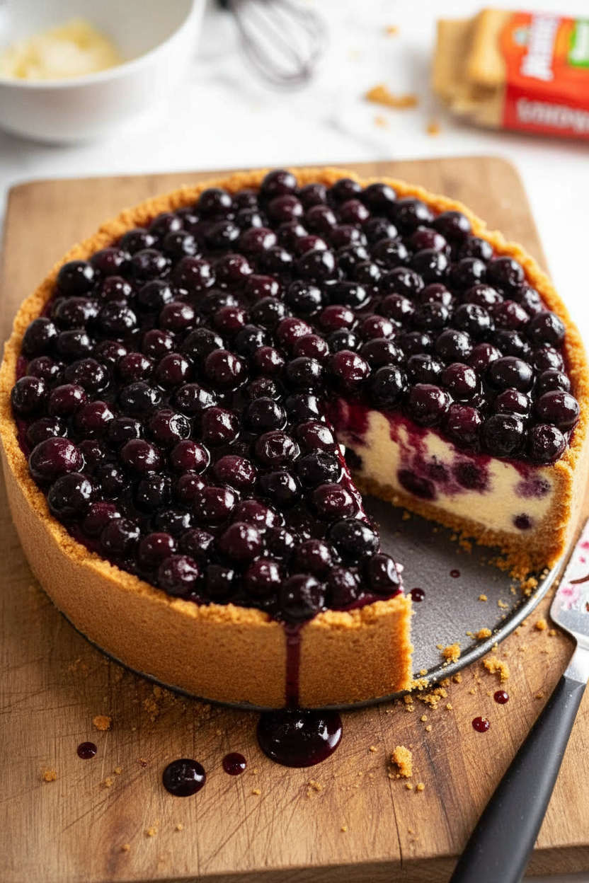 Delicious Blueberry Cheesecake Recipe