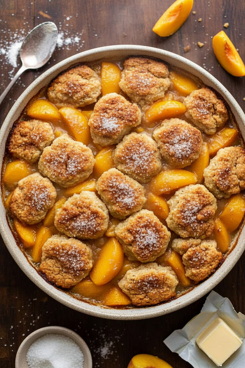 Delicious Homemade Peach Cobbler Recipe