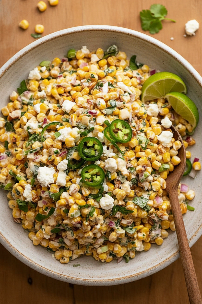 Delicious Mexican Corn Salad Recipe
