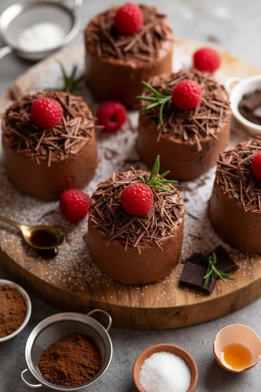 Delicious Mini Chocolate Cakes Recipe