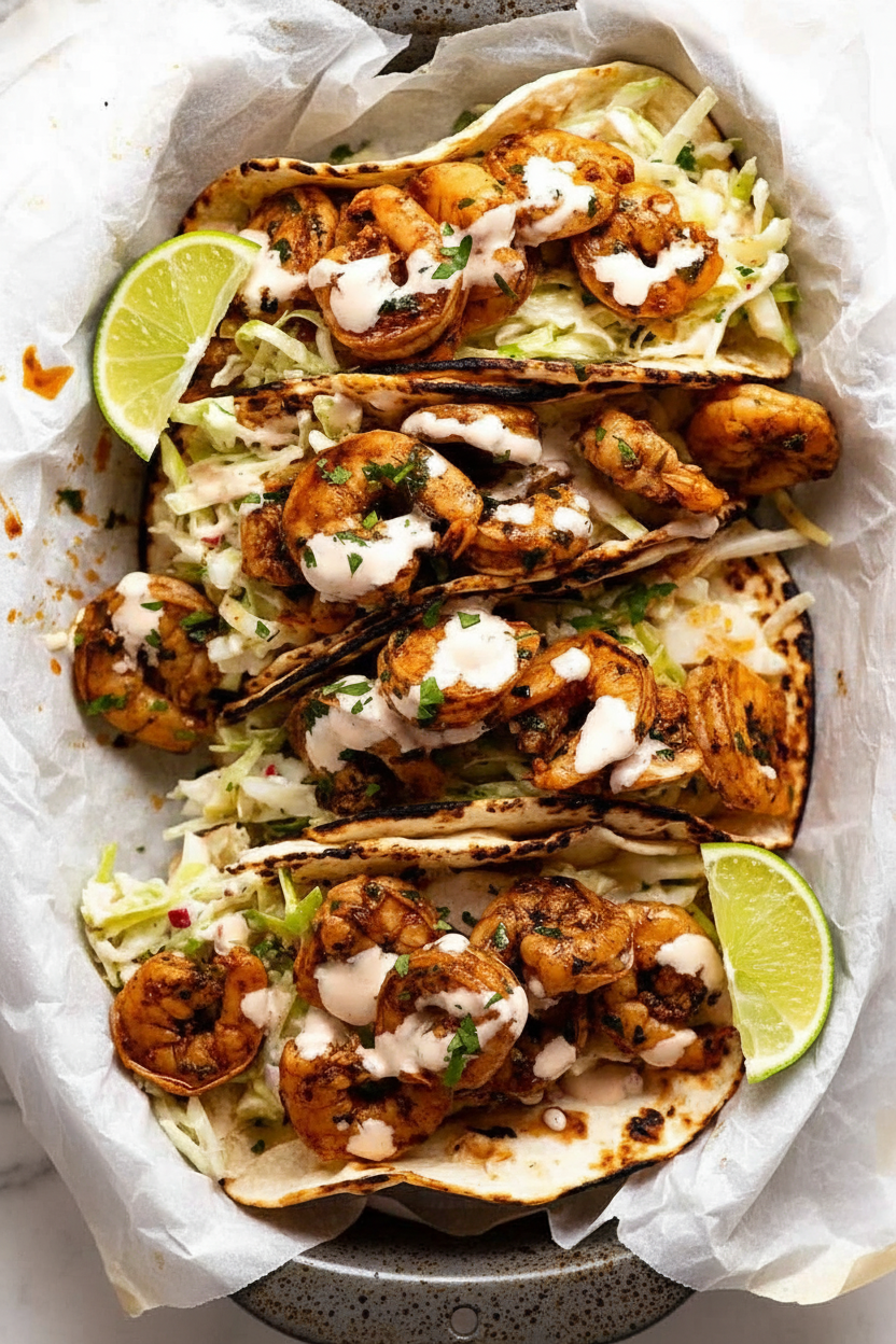 Delicious Prawn Tacos for Seafood Lovers