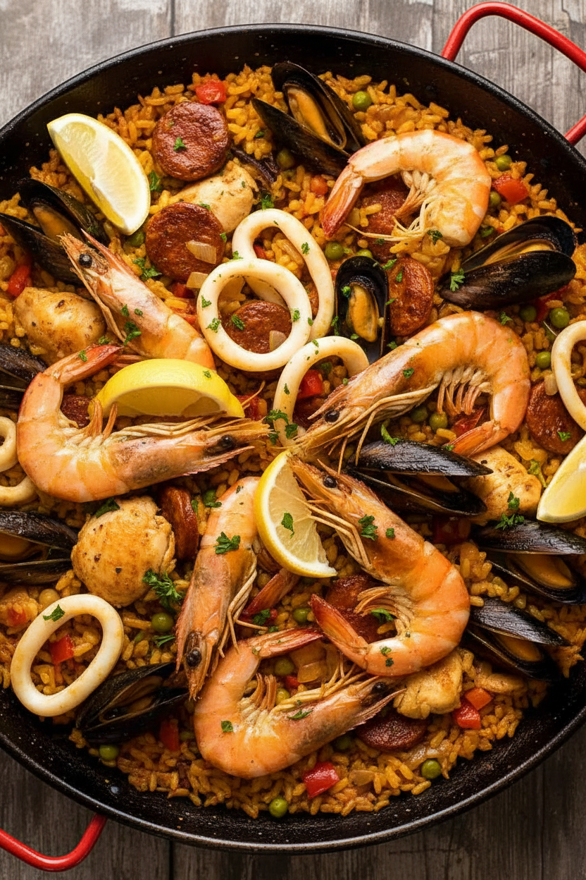 Delicious Spanish Paella Recipe Guide