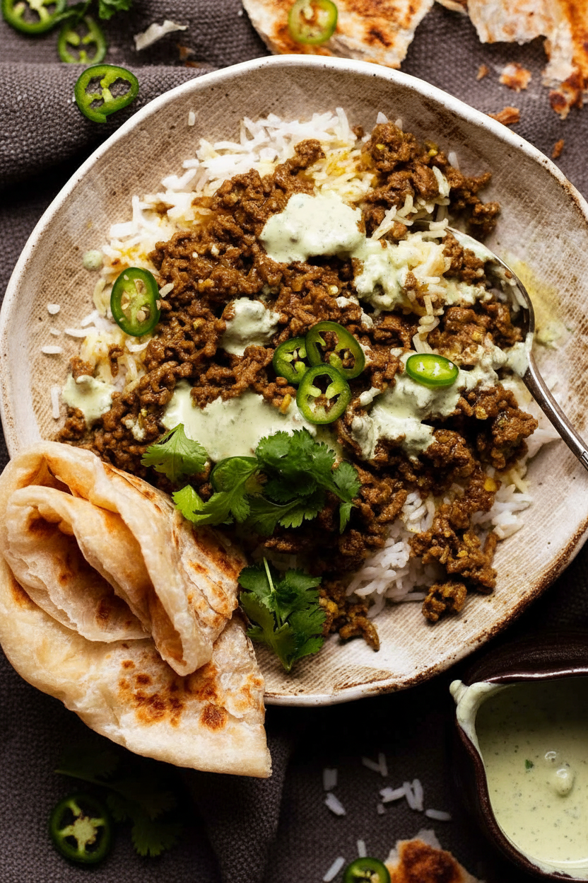 Easy Indian Beef Mince Curry Recipe