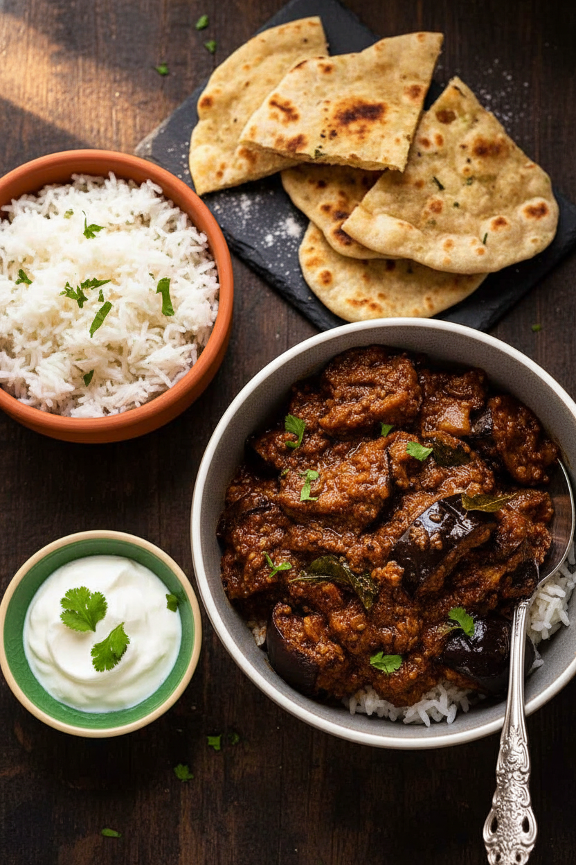 Flavorful South Indian Eggplant Curry Recipe