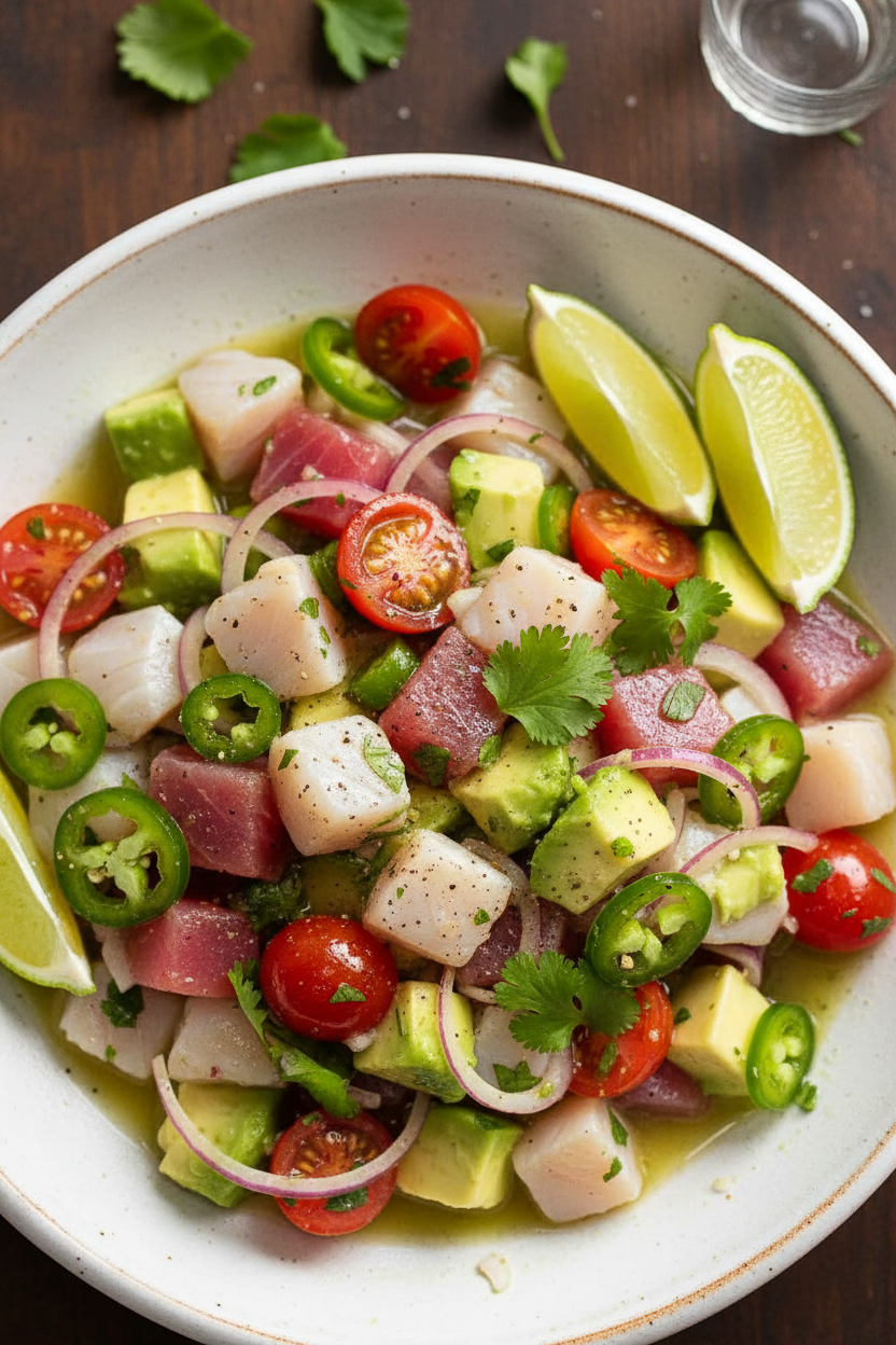 Fresh Ceviche: A Flavorful Seafood Delight