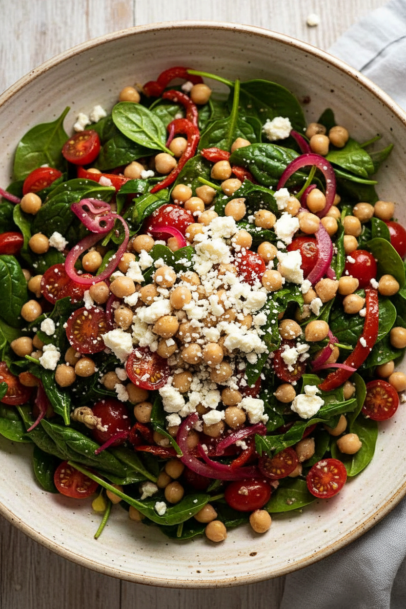 Greek Chickpea Salad Delight