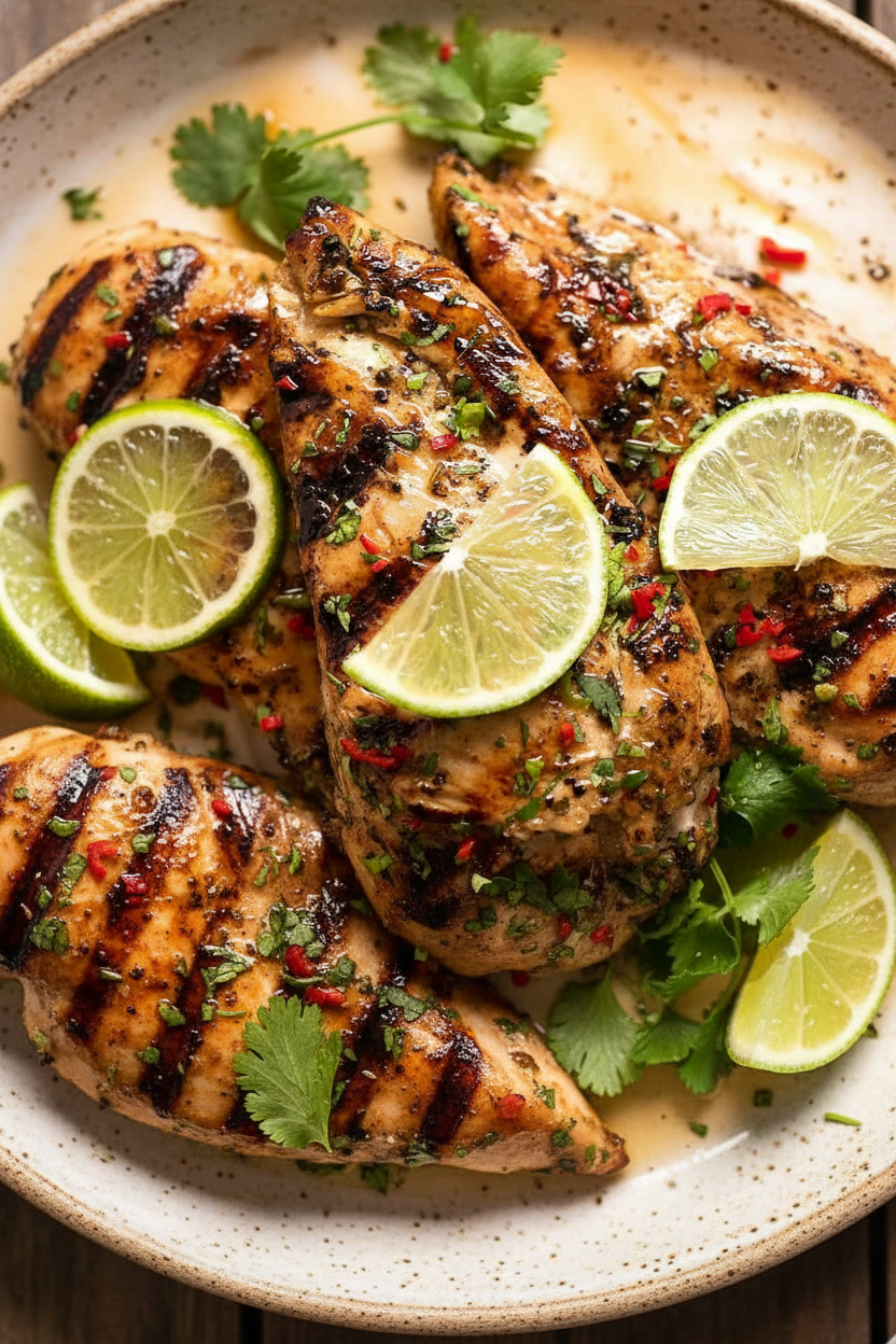 Grilled Lime Chicken Marinade for Flavorful BBQ