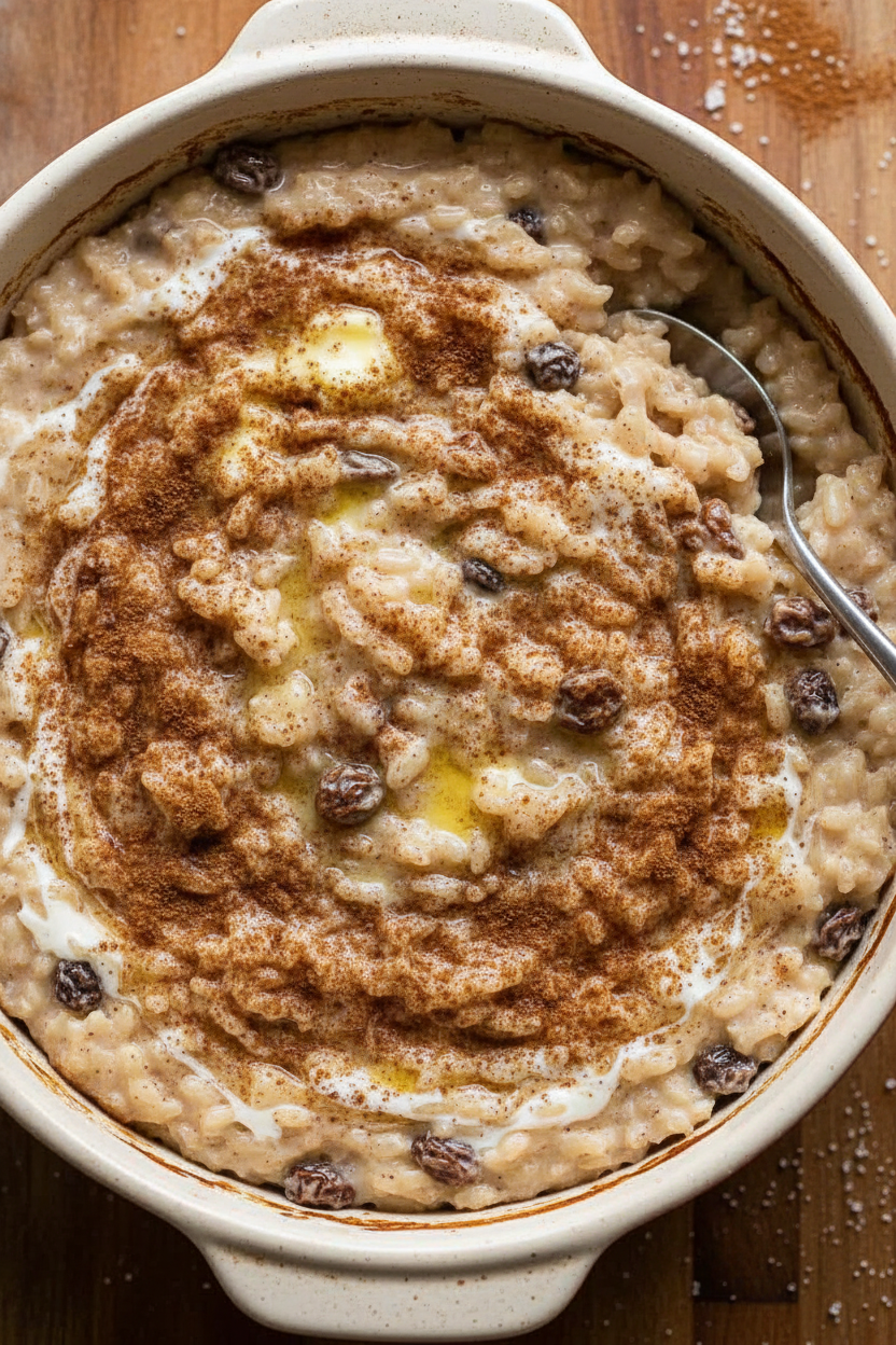 Heavenly Creamy Cinnamon Rice Delight