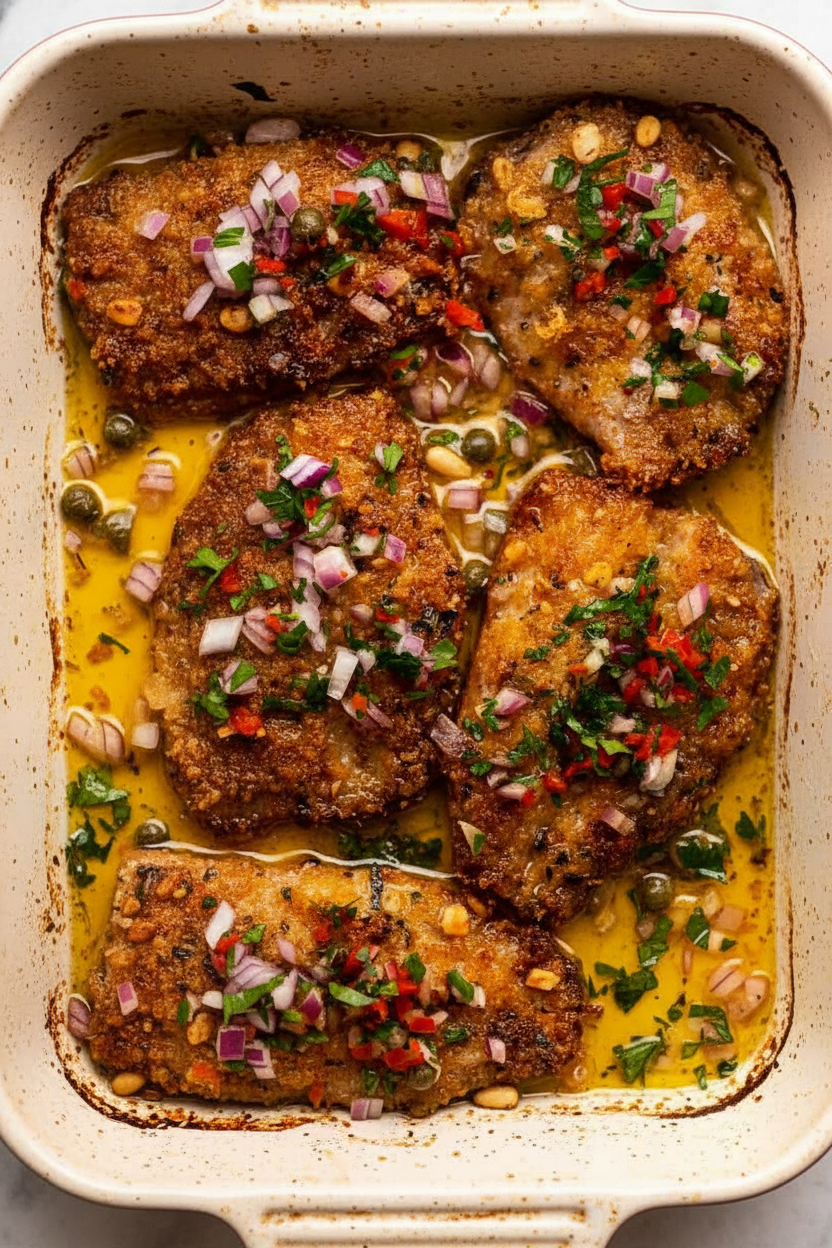 Italian Crusted Sardines Recipe Delight