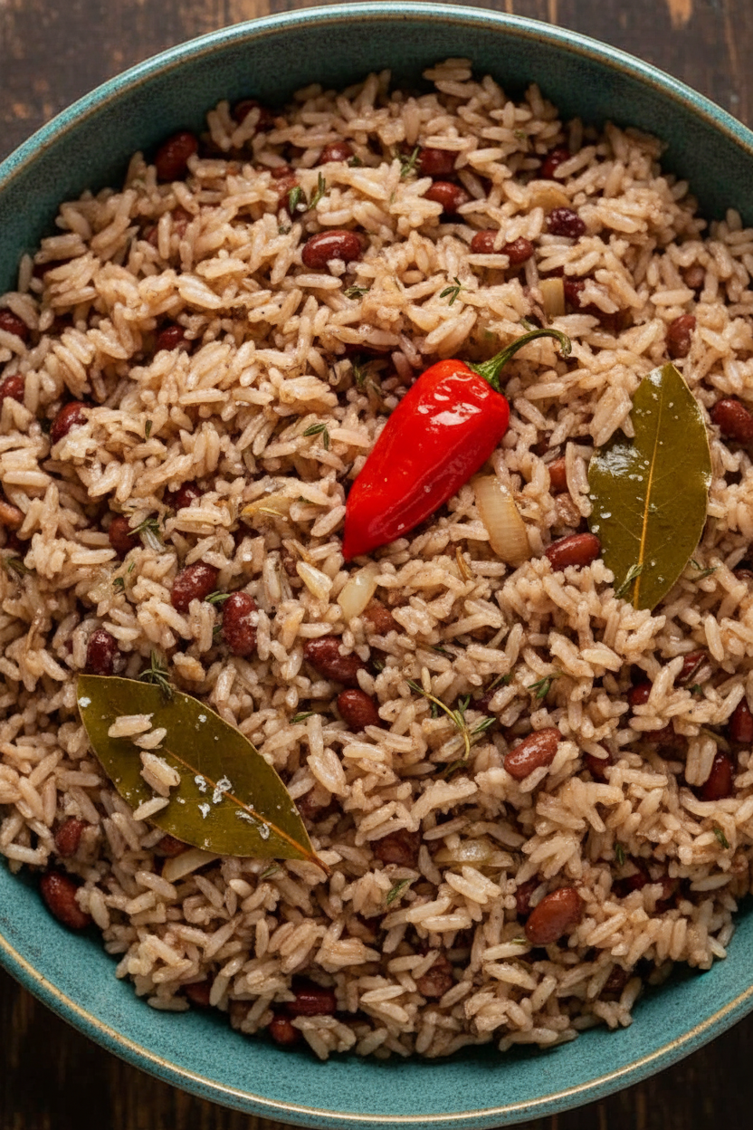 Jamaican Rice and Peas Recipe Delight