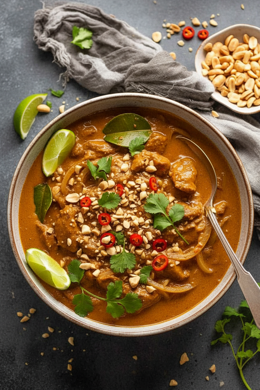 Malaysian Chicken Satay Curry Delight