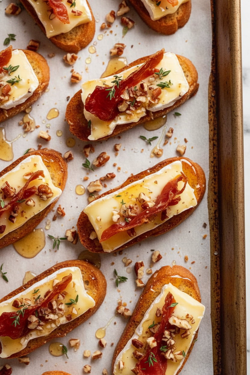 Maple Crisp Brie Bites Delight