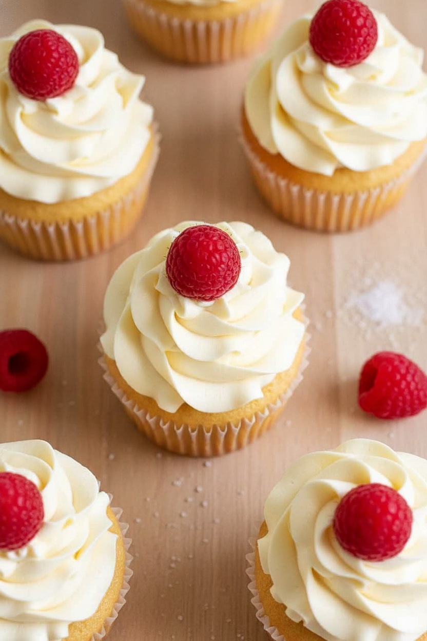 Moist Vanilla Cupcakes You Can’t Resist