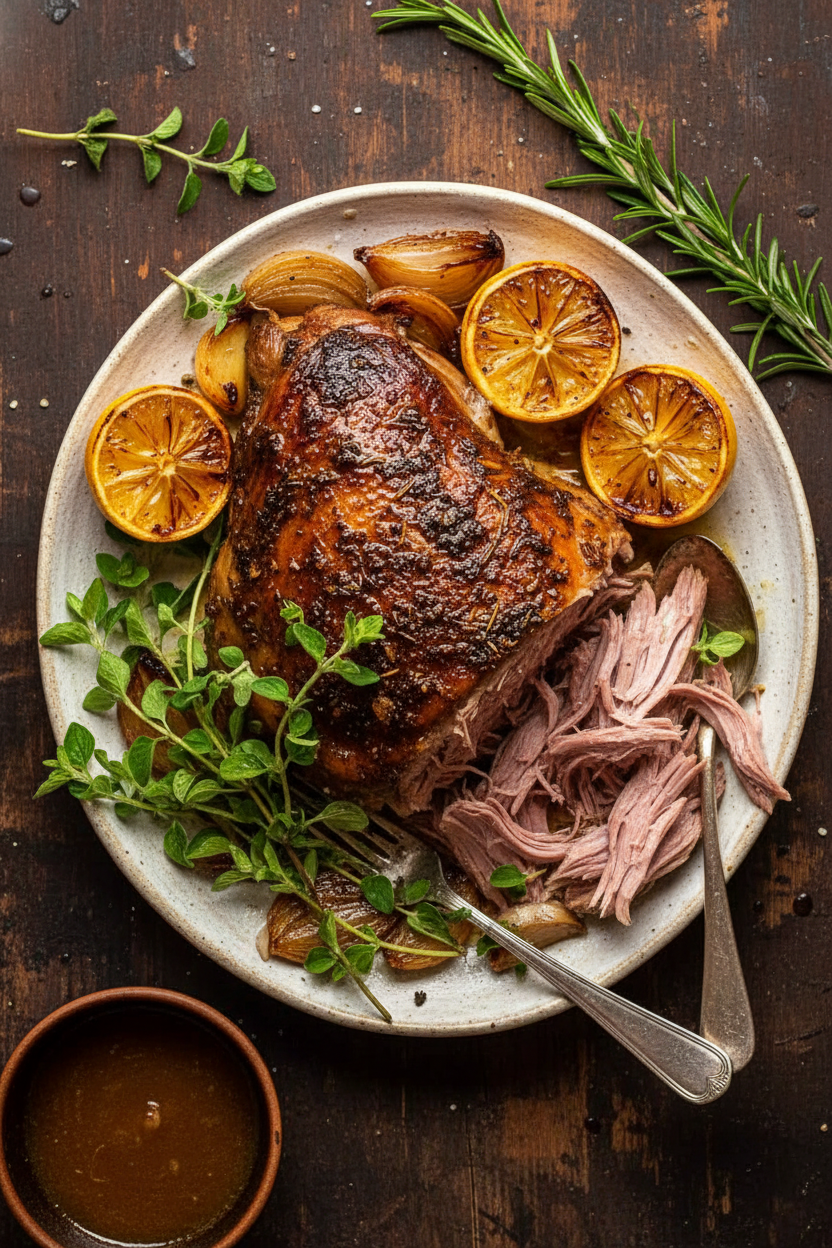 Perfect 12-Hour Roast Lamb Shoulder Recipe
