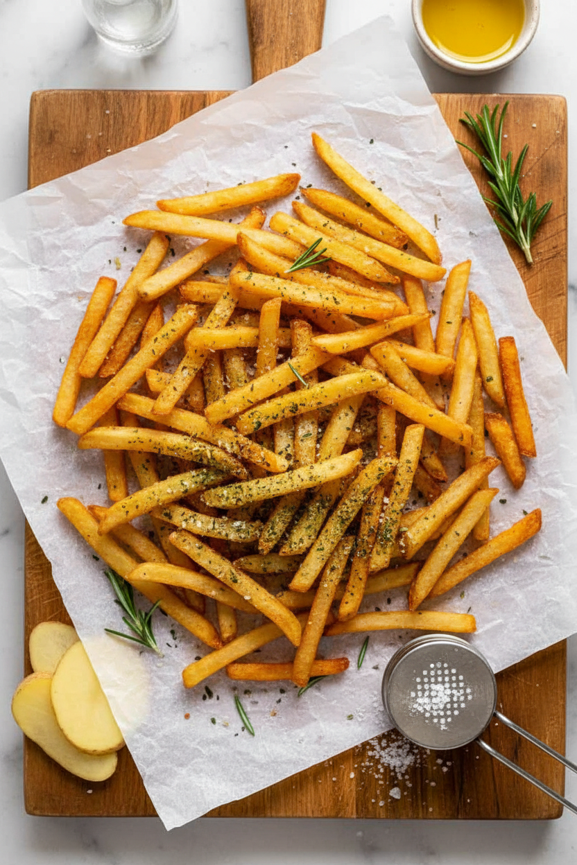 Perfectly Crispy French Fries Recipe