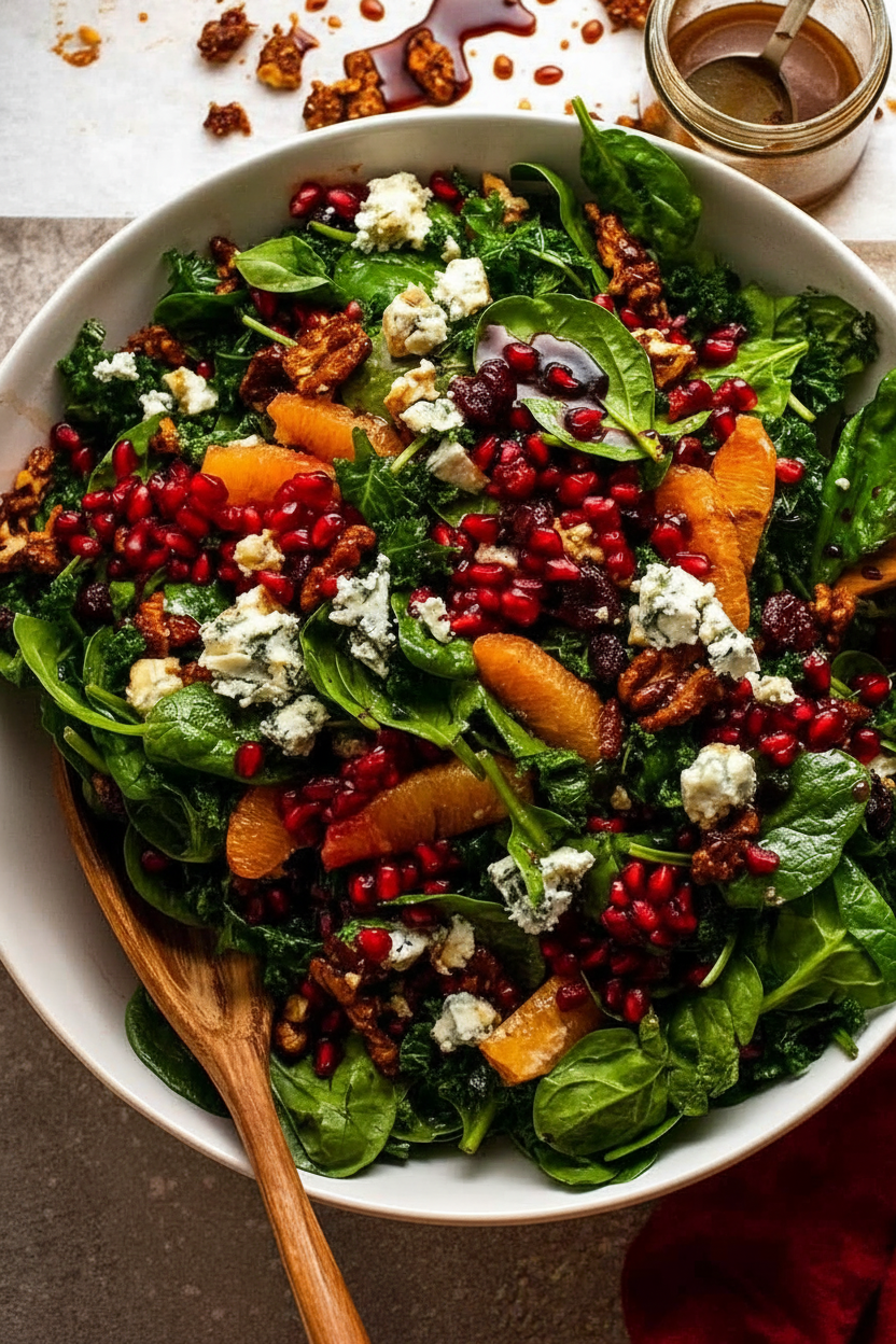 Pomegranate Bliss: Festive Salad Celebration