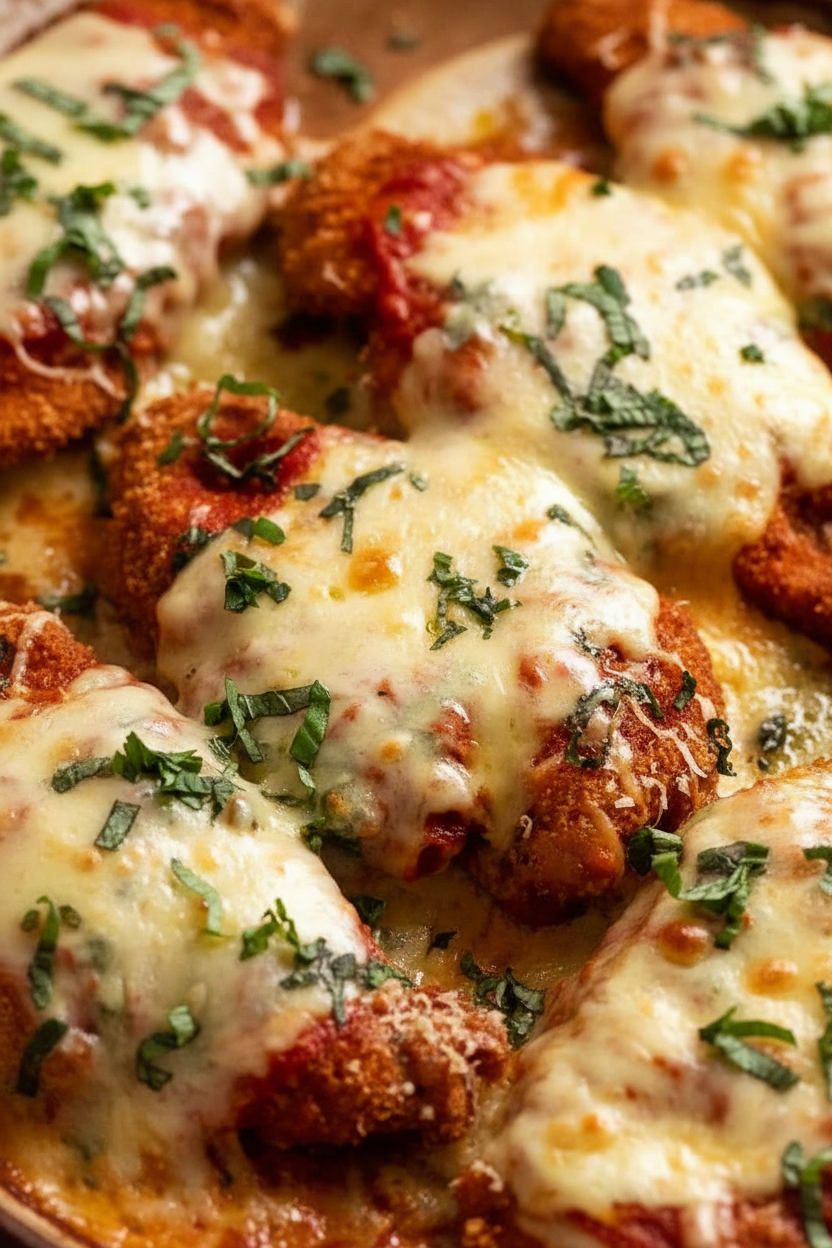 Savory Chicken Parmigiana Delight
